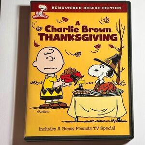 A Charlie Brown Thanksgiving DVD Includes a Bonus Peanuts TV Special Remastered